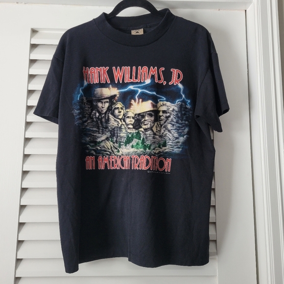 Delta Other - Vintage 1993 Hank Williams Jr Shirt American Tradition.